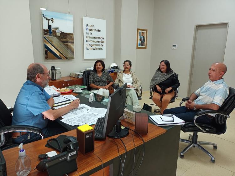 San Juan: Reunión técnica entre SEGEMAR y la Secretaría de Gestión Ambiental y Control Minero de la provincia San Juan: Reunión técnica entre SEGEMAR y la Secretaría de Gestión Ambiental y Control Minero de la provincia