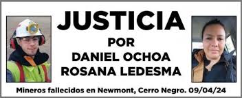 Santa Cruz: Familiares del minero Daniel Ochoa llevaron su pedido justicia frente a Casa de Gobierno y siguen buscando respuesta por parte de Newmont