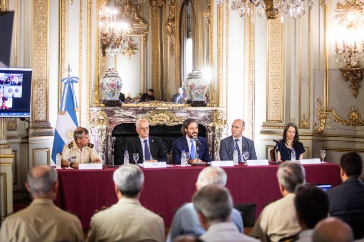 Se presentó en la Cancillería el Plan Anual Antártico Argentino 2022-2023