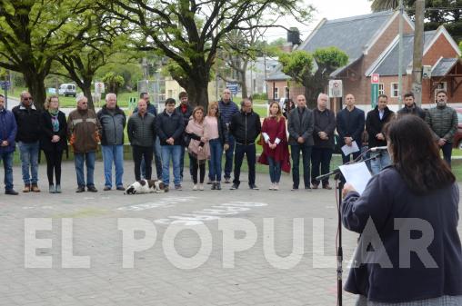 Olavarría: Se realizó el acto protocolar por el 139 aniversario de Sierras Bayas