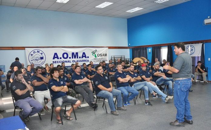 AOMA Olavarría: Se realizó un importante curso de capacitación sobre seguridad