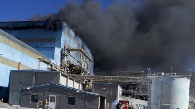 Catamarca: Susto por un incendio en Bajo La Alumbrera