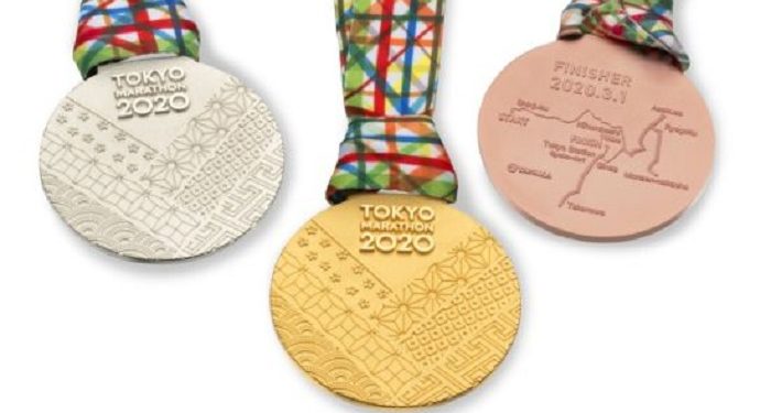 Tanaka fabricará medallas de oro, plata y bronce para la Maratón de Tokio 2020