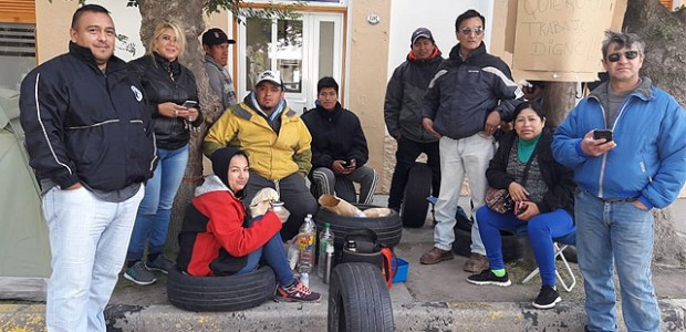 Santa Cruz: Trabajadores de Perito Moreno se movilizan contra los despidos y el desempleo