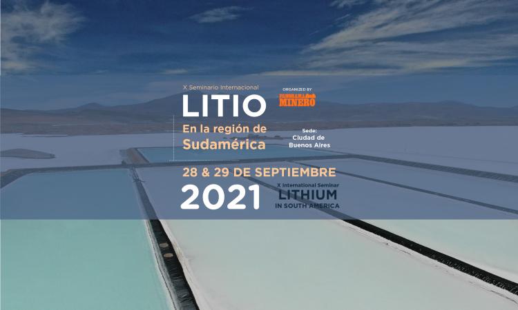 Últimos accesos disponibles para el Seminario Internacional "Litio en la región de Sudamérica" Últimos accesos disponibles para el Seminario Internacional "Litio en la región de Sudamérica"