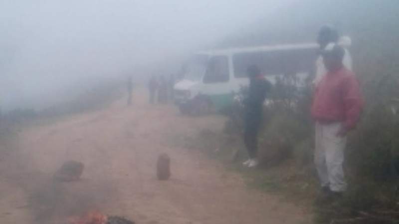 Catamarca: Vecinos de Capillitas cortaron la ruta provincial nº47 reclamando por trabajo a la empresa CAMYEN